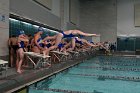 Swimming vs Babson  Wheaton College Swimming vs Babson College. - Photo By: KEITH NORDSTROM : Wheaton, Swimming, Babson